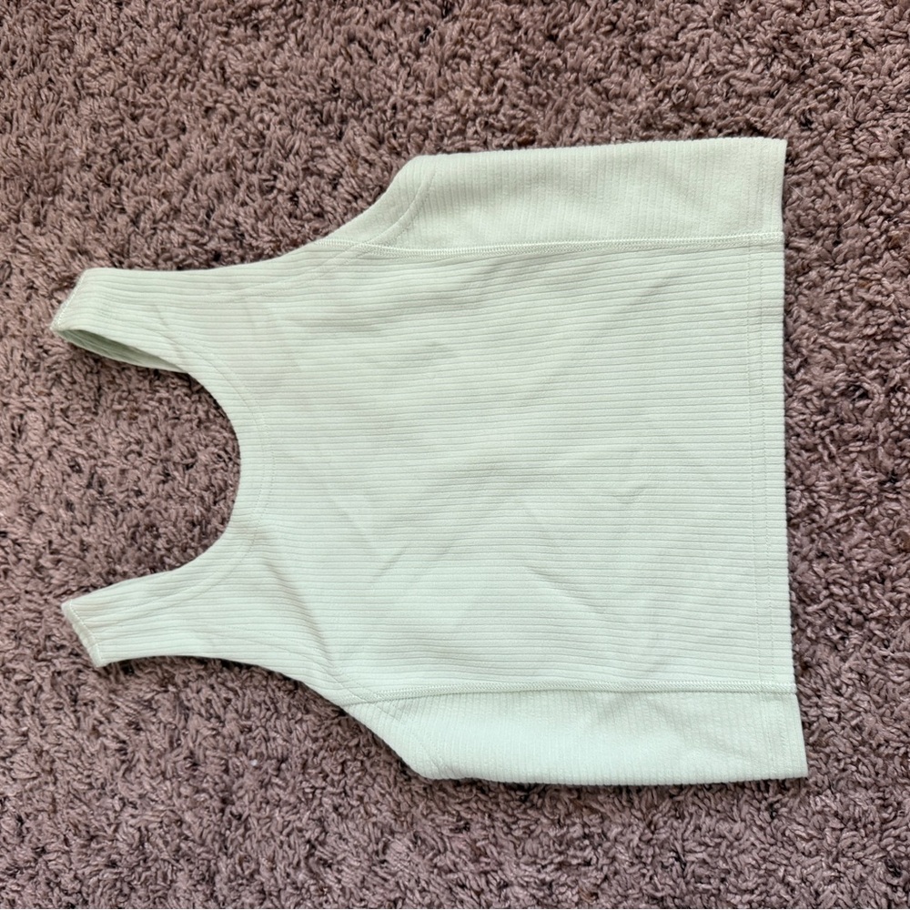 Lululemon Athletica Light Green Tank Top